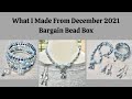 What I Made From Bargain Bead Box December 2021 - Episode #17