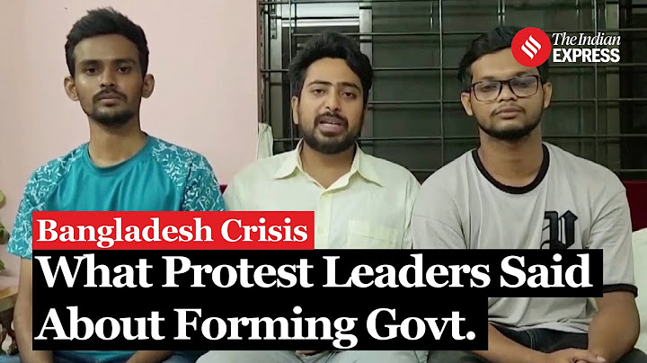 Bangladesh Protest Leaders Propose Interim Government Led by Muhammad Yunus