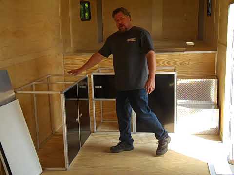 Installing Cabinets In A Trailer By Midwestracecabinets Com Youtube