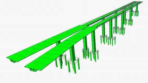 midas Civil Influence Line Analysis Tarango Bridge