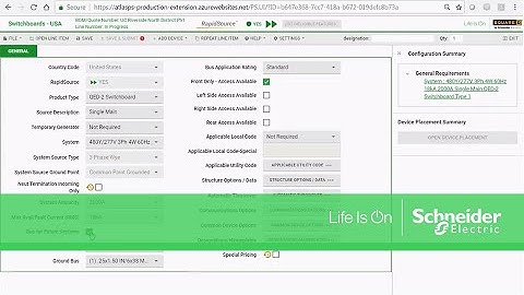 Selecting a CMM Switchboard Using Product Selectors in SE Advantage | Schneider Electric Support