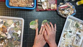 Mixed Media Monday! - Grungy Clusters!