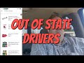 This out of state driver almost ruined my delivery day