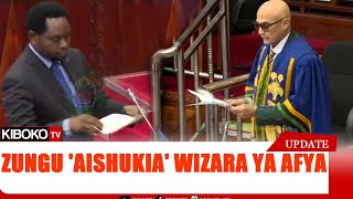 ZUNGU 'AISHUKIA' WIZARA YA AFYA