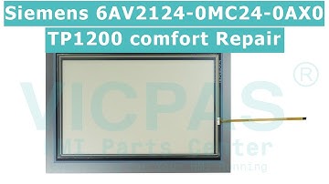 6AV2124-0MC24-0AX0 Siemens TP1200 Touch Screen And Front Overlay HMI Repair Parts