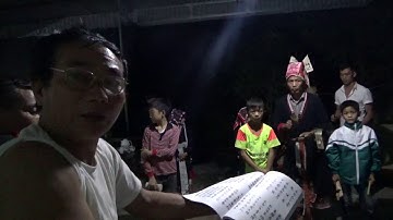 Lễ cấp sắc người dao quần chẹt hoà bình.