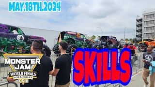 Monster Jam World Finals XXIII, May.18th.2024, Skills