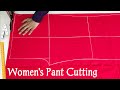 Easy womens pant cutting tutorial  stepbystep guide for beginners  shaheen tailors