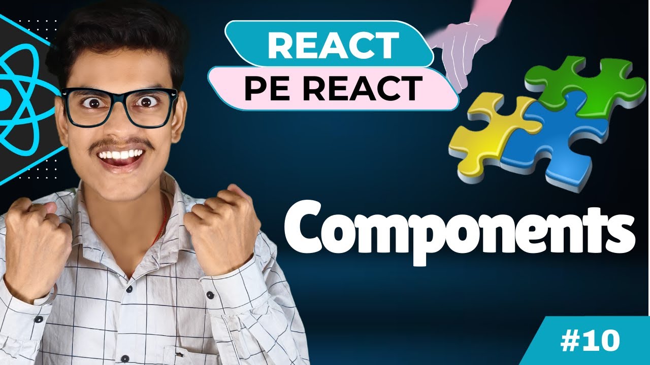 Want to MASTER REACT JS Components Watch This ONE Video | #10