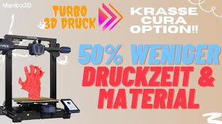 Heftiger Speedboost beim 3D Druck mit Gradual Infill in CURA