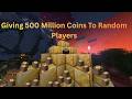 Giving away 500m to random people in lobbies (Hypixel Skyblock)
