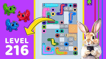 Gecko Out Level 216 Solution Walkthrough