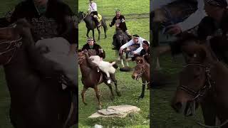 Кочевая культура казахов Синьцзяна: силу показывают в борьбе, а отвагу! #китай #chinatravel