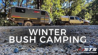 OFFROAD WINTER BUSH CAMPING PART 1