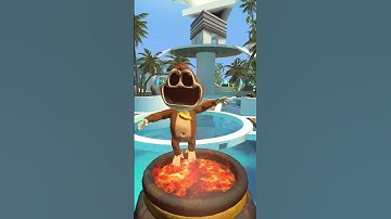 ALL SIZE MONKEY FORGOTTEN SMILING CRITTERS FROM BIG TO SMALL vs LAVA CAULDRON BOUNTY Gmod