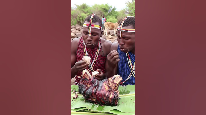 🔥 Hadzabe Tribe Devours Giant Grilled Wild Meat in Shocking Village Feast! 🍖😲#HadzabeTribe
