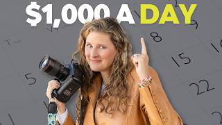 $1000 a day From Photography | How I Did It