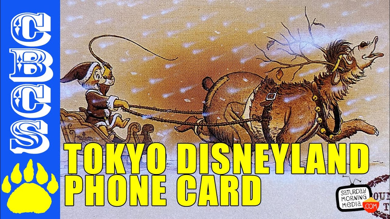 Tokyo Disneyland Jingle Bell Jamboree Phone Card CBCS 282 YouTube