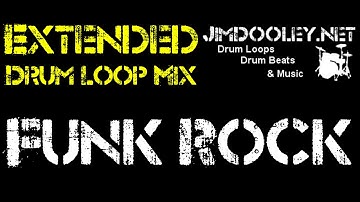 Extended Drum Loop Mix - Funk Rock 115 BPM - JimDooley.net