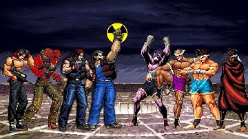 [Mugen KOF] Ralf Jones Team Vs Joe HIgashi Team