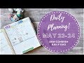 DAILY PLANNING! | May 23-24 | Erin Condren Daily Duo