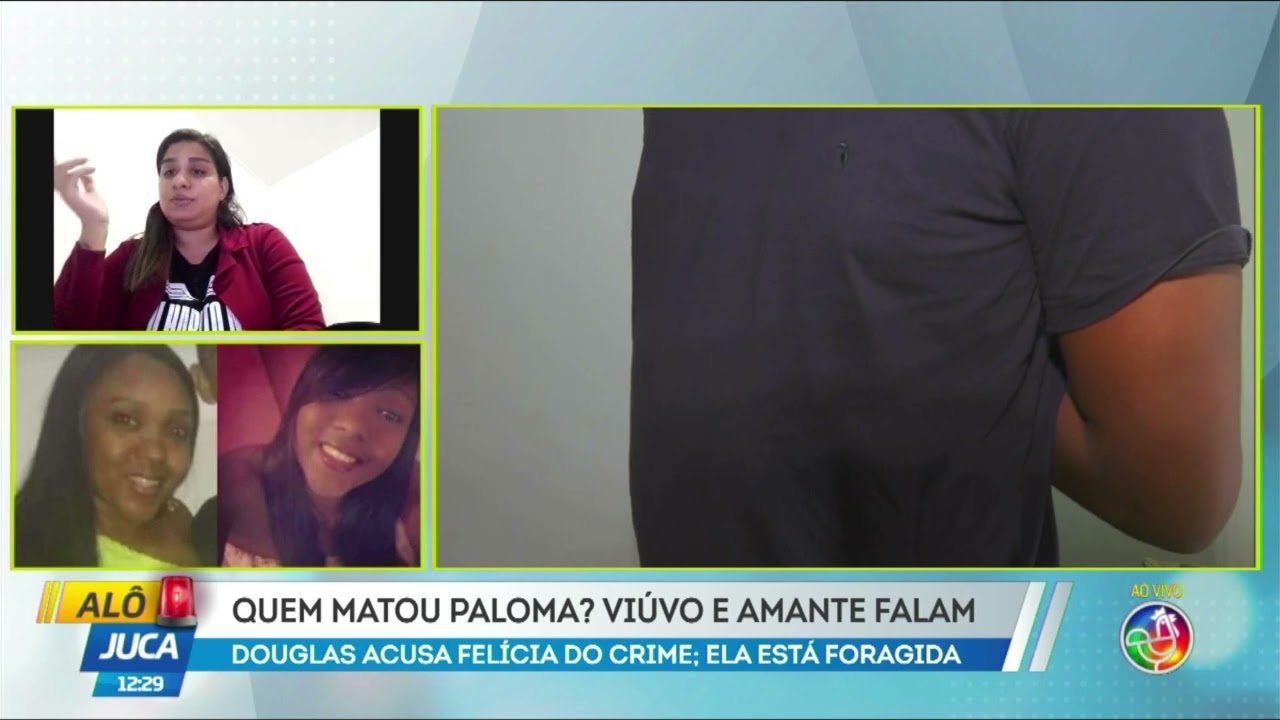 Quem matou Paloma?  Viúvo e Amante falam com Juca