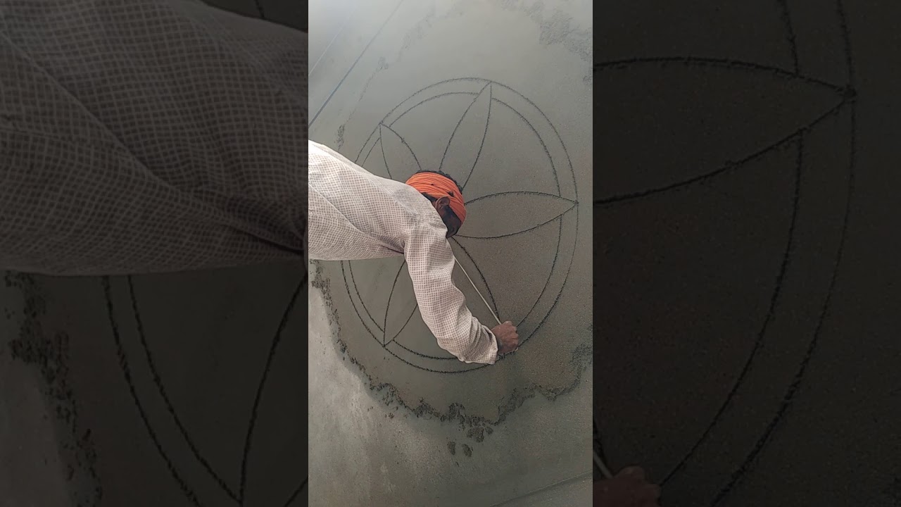 छत पर डिजाइन फुल बनाना