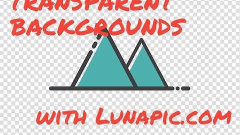 Lunapic.com Transparent Background Tutorial