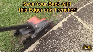 Black & Decker 12 Amp Corded Electric 2-in-1 Lawn Edger & Trencher