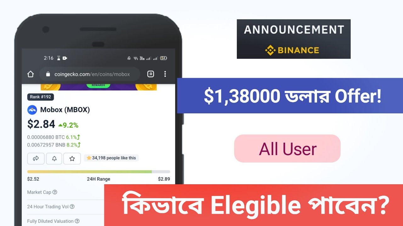 Binance New Airdrop $1,38000 Reward 😱 Mobox Learn & Earn Event with Easter Basket Airdrop
