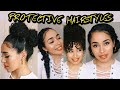 4 Easy Protective Hairstyles for Naturally Curly Hair! Lana Summer