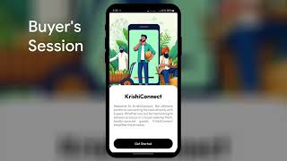 Mobile App for Direct Market Access for Farmers by Team Krishi Connect_T16, SIH1637 FINAL screenshot 1
