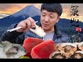 Japanese Street Food Tour of TSUKIJI Fish Market Tokyo Japan