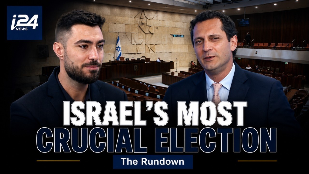Thumbnail for i24NEWS correspondent Balig Sladeen to breaks down the consequential October 27th Israeli elections