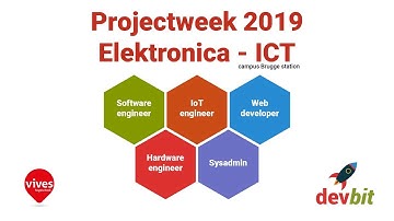 Projectweek 2019 - VIVES Elektronica-ICT Campus Brugge