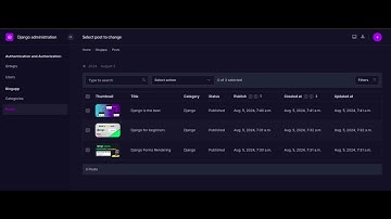 Transform Your Django Admin with django-unfold: Modern Theme Customization Tutorial