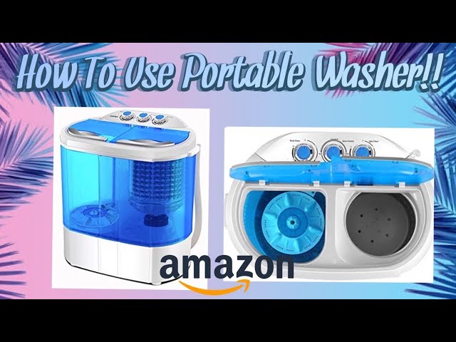 how to use a kuppet portable washing machine｜TikTok Search
