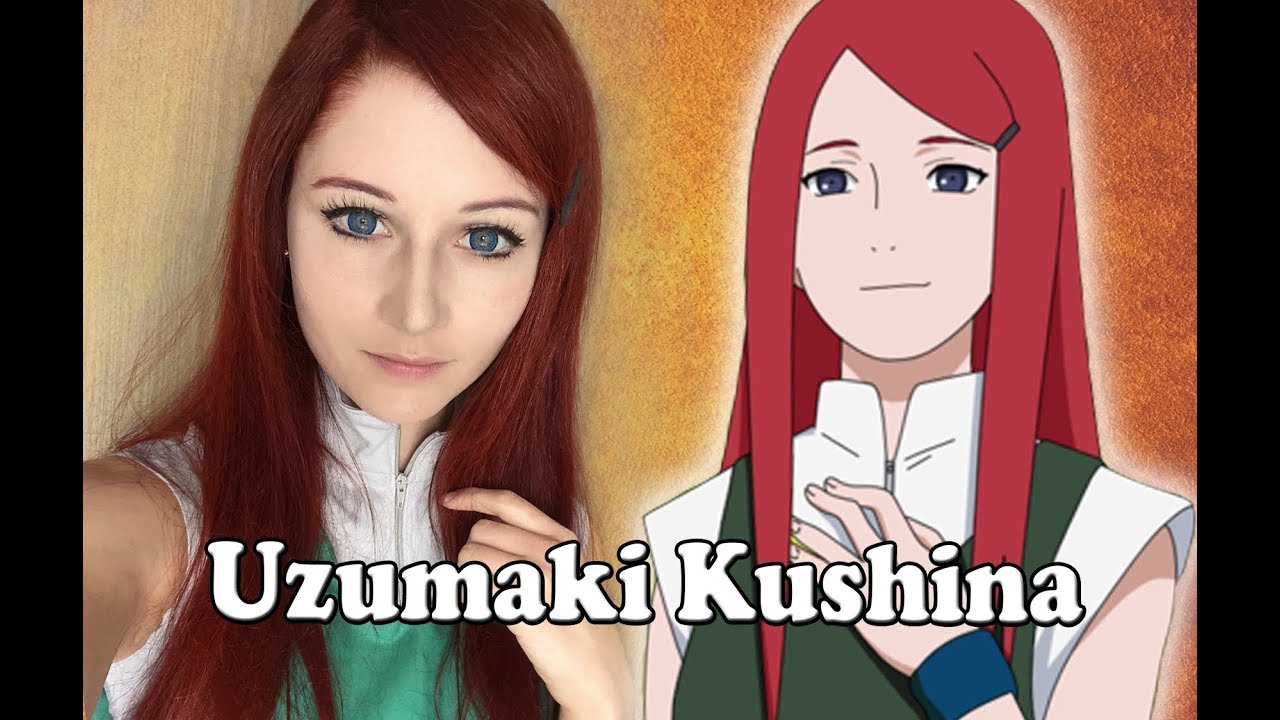 Maquiagem Uzumaki Kushina - Anime Naruto