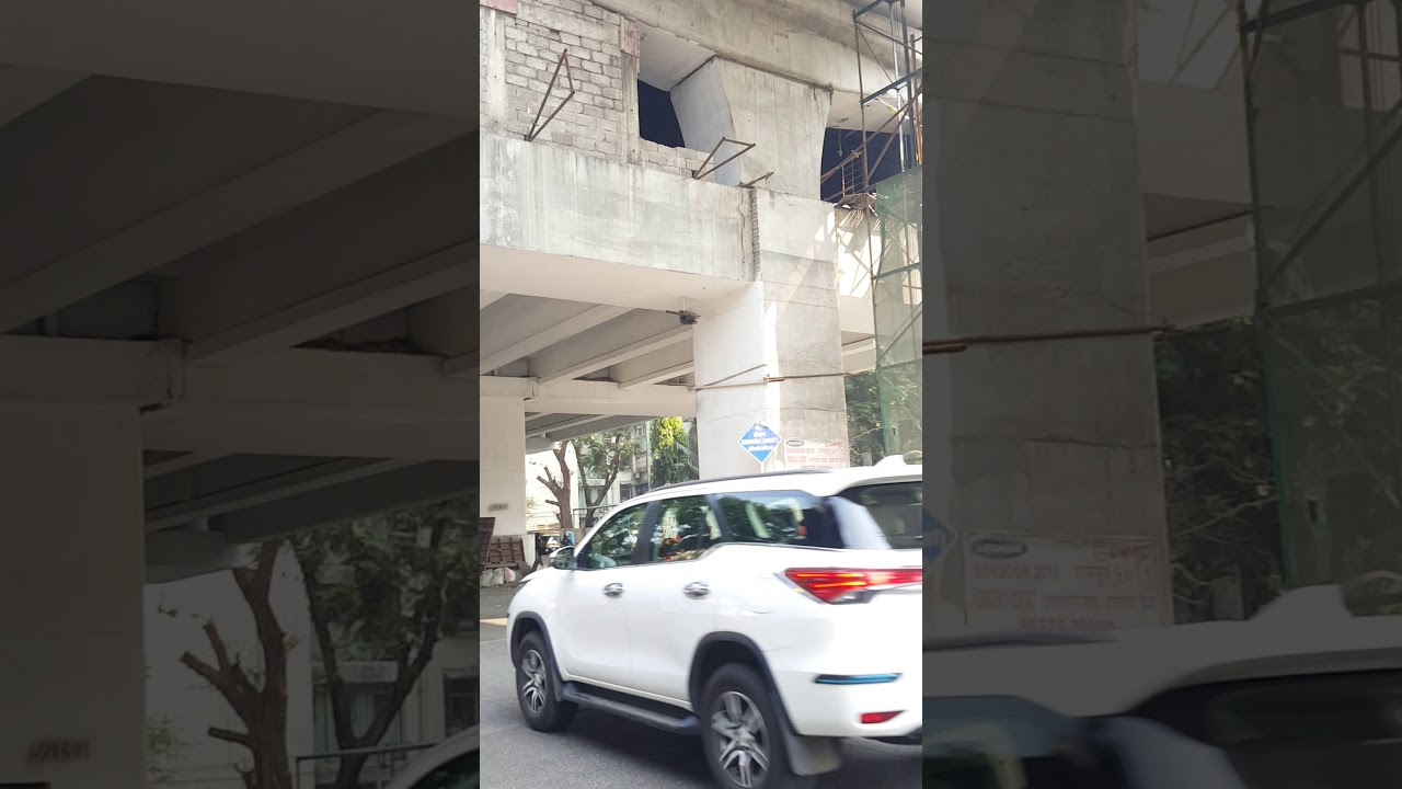 Mumbai Metro line 2a Borivali west part 2 construction in progress 