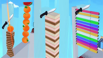 Almost Cut! Very Satisfying And Relaxing ASMR Slicing Game