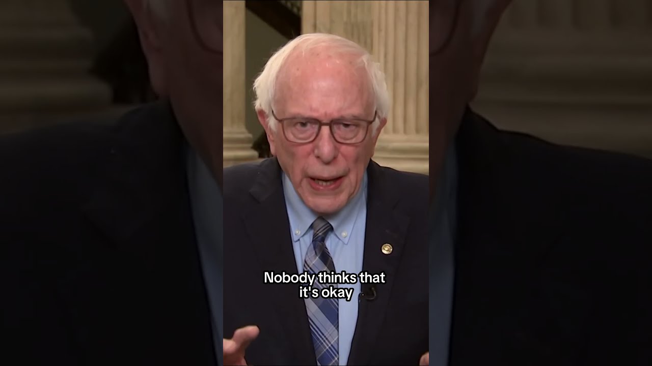  Nobody Thinks It S Okay Sanders Says Americans Are Sick And Tired Of Musk Trump