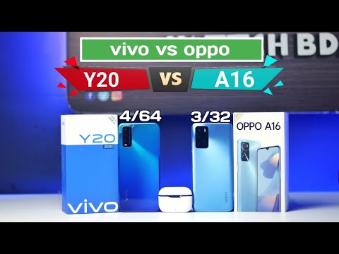oppo A16 vs vivo Y20 | বাংলা রিভিউ | specification,speed test,camera test |