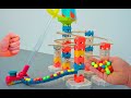 Marble Run Race ASMR | HAPE WOODEN | LEGO Combination