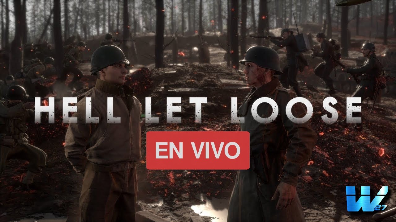 Vamos a jugar con los GOAT Hell let loose EN VIVO PS5