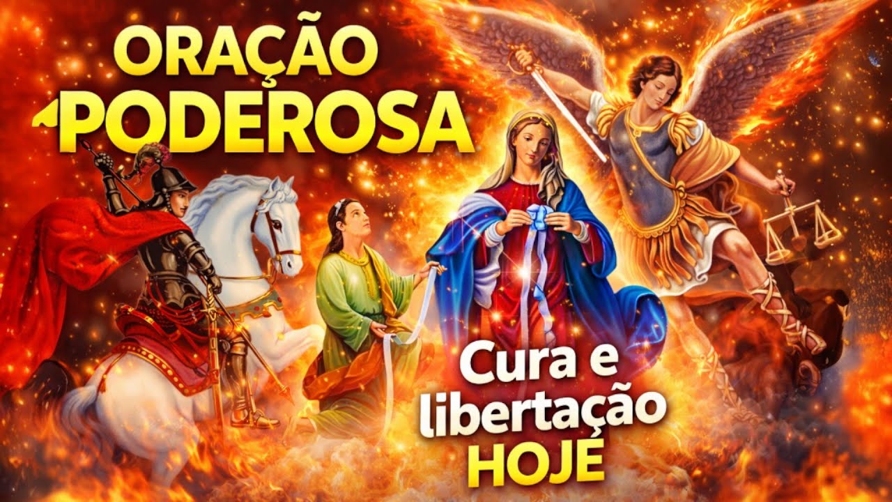 ORAÇÃO PODEROSA SÃO JORGE S MIGUEL ARCANJO NOSSA SENHORA DESATADORA CURA LIBERTAÇÃO CONTRA O MAL
