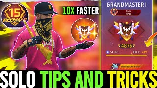 Road To Grandmaster in Br Rank 🥵Solo Rank Push Tips and tricks || Season 39 #rankpush