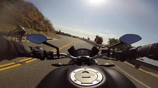 Ducati Monster 821 Stealth in Palos Verdes GoPro Chest 3 Minutes by Scott Bowman 391 views 4 years ago 3 minutes, 28 seconds
