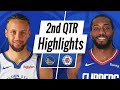 Golden State Warriors vs. Los Angeles Clippers Full Highlights 2nd Quarter | NBA Season 2021-22