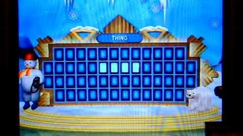 PS2 Wheel of Fortune Run Game 17 Part 3