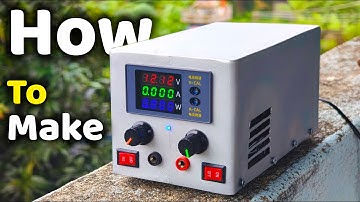 How to make a Variable DC Power supply | 30v 10a power supply || ⚡⚡